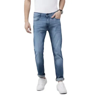 Pepe Jeans A221 Mens Denim Jeans Regular Slim Casual Tapered Cotton Stretch Pant • £24.99