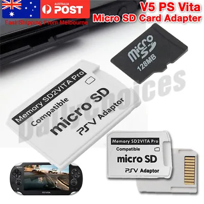 V5.0 SD2VITA PS Vita Micro SD Card Adapter For Games PS Vita 1000/2000 • $8.55