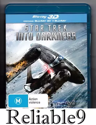 $7.95 • Buy Star Trek Into Darkness 3D Bluray+Bluray+Special Features - 2013 Paramount USA