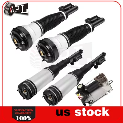 5X Front Rear Air Suspension Spring Strut Compressor Pump For Mercedes W220 S350 • $560.99