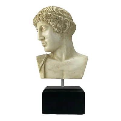 $99.90 • Buy Apollon οf Olympia Bust Head Greek Roman God Statue Sculpture Museum Copy