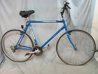 1995 Schwinn CrissCross City Hybrid Bike 22.5  XLarge Chromoly Steal USA Shipper • $40.51