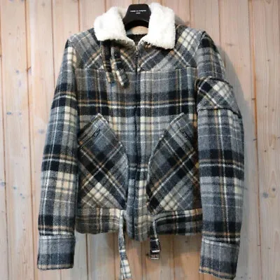 VERONIQUE BRANQUINHO Boa Jacket Coat Size 48 • $425