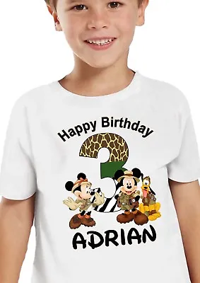 Mickey Mouse Birthday Shirt / Mickey Mouse Shirt / Mickey Mouse Party Supplies • $18.99