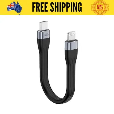 $32.90 • Buy Short USB C To Lightning Cable USB C Iphone Cable Power Delivery Fast Charging