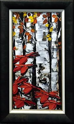 Maya Eventov Flower Acrylic Canvas With ADL090915-08beautiful Custom Framed Art • $1500