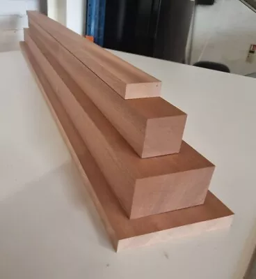 £67.50 • Buy Solid Sapele Mahogany Hardwood Timber - Kiln Dried - Cut To Size - Planed Square