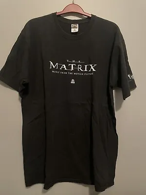 Vintage The Matrix Music From The Motion Picture Promo T-Shirt Sz XL 90s Sci-Fi • $59.99