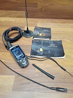 Garmin Astro 220 Portable GPS +Enabled Dog Tracking W/Manuals & 3 Antenna Styles • $159
