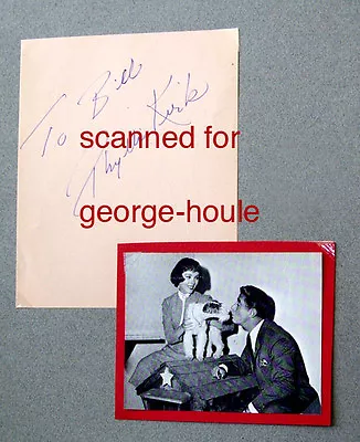 Phyllis Kirk - Autograph - Thin Man - House Of Wax - Vincent Price • $110