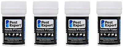 4 Pack Flea Bomb Killer Foggers For Fleas Pest Expert 3.5g Treatment Cat  / Dog  • £14.95