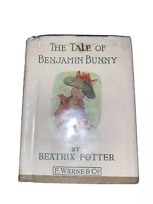 Beatrix Potter The Tale Of Benjamin Bunny F. Warne & Co Vintage Book 1932 Ex Lib • $22.22