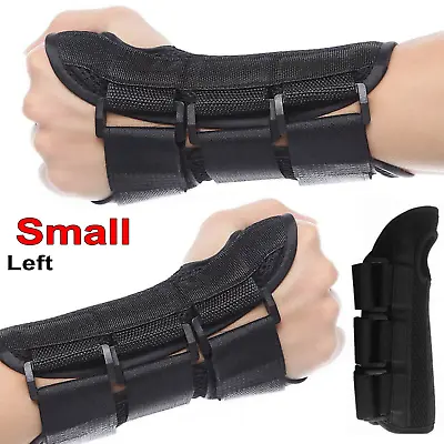 Splint Hand Wrist Support Brace Fractures Carpal Tunnel Right Left S/M/L • £3.99
