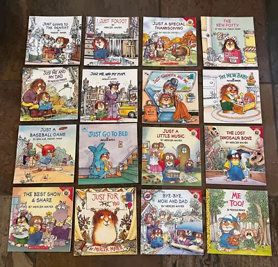 Lot Of 16 LITTLE CRITTER Colorful Picture Books By Mercer Mayer Wonderful Titles • $19.51