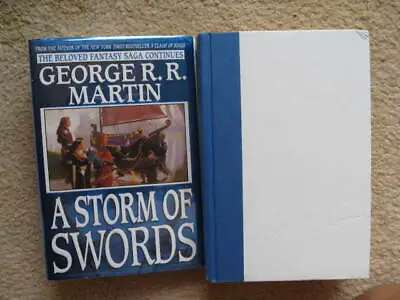 A Storm Of Swords  US HC 1st Ed /2nd Pr  George R.R. Martin (2000)  Nice  Solid • $24.99