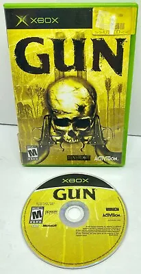Gun (Microsoft Original Xbox 2005) No Manual Tested & Working • $9.95