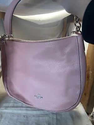 Coach Hobo Handbag In Pink With Floral Wallet • $125