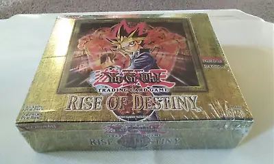 Yugioh Rise Of Destiny Booster Box 1st Edition New 2004 Vintage • £499.99