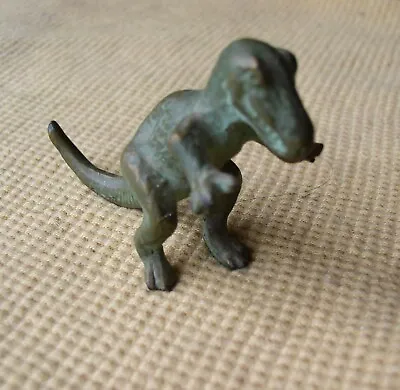 $47 • Buy SRG Bronze Metal Dinosaur T Rex,  Top Shelf Example