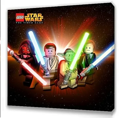 £7.49 • Buy LEGO STAR WARS THE GAME KIDS BEDROOM CANVAS PICTURE 25 X 25cm