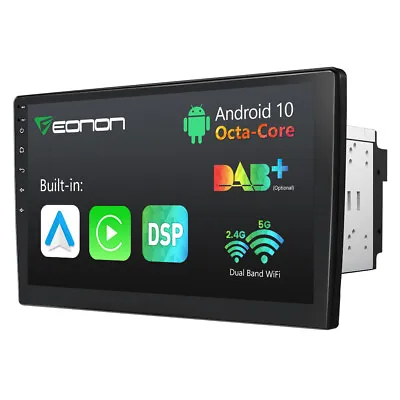 Android 10 Car Stereo GPS Navigation Radio Double Din WIFI 10.1 Inch DSP CarPlay • $202.85