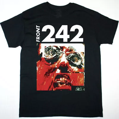 Vtg FRONT 242 TYRANNY FOR YOU Cotton Black Full Size Unisex Tee Shirt MM1283 • $18.04