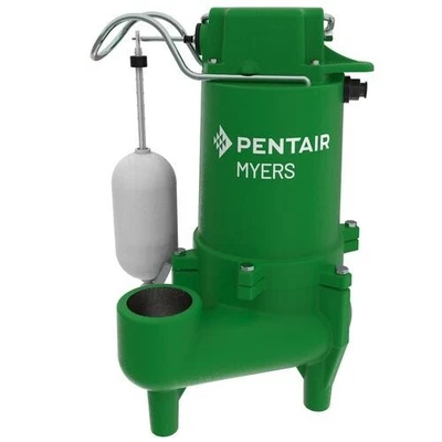 $448.26 • Buy 1/2 HP 120V Heavy Duty Cast Iron Sewage Pump 10000 GPH Snap Action Float Switch