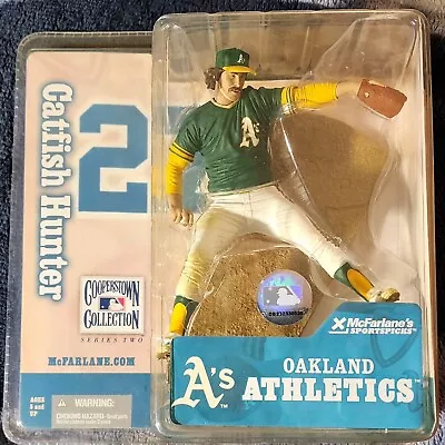 Oakland Athletics Catfish Hunter 2005 Mcfarlane Cooperstown Collection Series 2 • $13.49