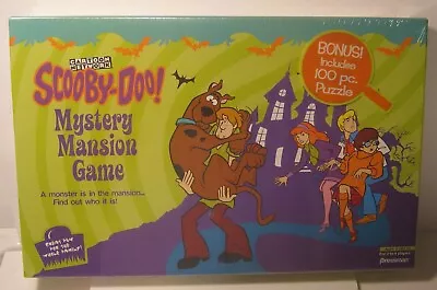 1999 Pressman Cartoon Network SCOOBY-DOO Mystery Mansion Game NEW In Shrink!! • $25