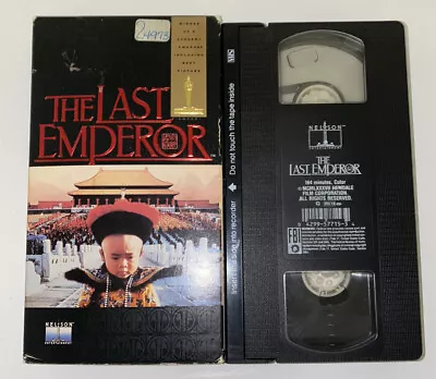 The Last Emperor (VHS 1987) Video Cassette Tape Movie Film • $5.95