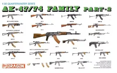 Dragon Models 1/35 Scale Vietnam War Series AK-47/74 Family Part 2 • £14.99