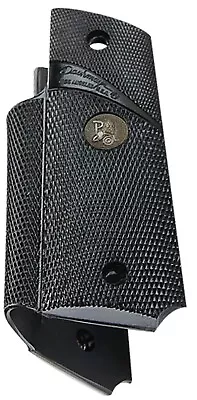 Pachmayr Full-Size 1911 1911A1 Signature Grips Wrap-around Black Rubber 02921 • $36.99