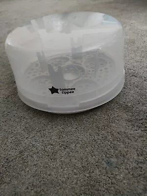 Tommee Tippee Closer To Nature Microwave Steam Steriliser Holds - 4 X Bottles • £2