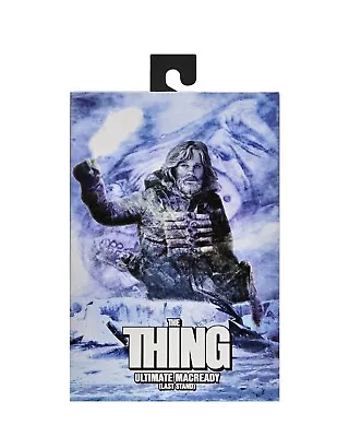 NECA The Thing Mac Ready V.3 (LAST STAND) 7  Action Figure Horror Monster Model • £37.50