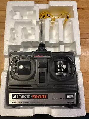 Vintage RC Futaba Attack Sport Transmitter Radio FP2NCS • $1