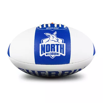 Team AFL Football Sherrin Synthetic Rubber Club Football Size 5 Ball • $39.95