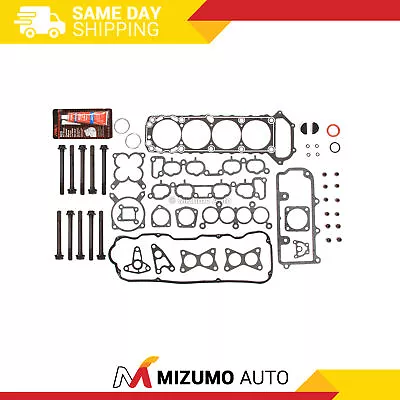 Head Gasket Bolts Set Fit 90-92 Nissan Axxess Stanza 2.4 SOHC 12V KA24E • $64.95