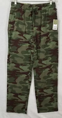 Goodfellow Mens Camo Print Microfleece Pajama Pants M 32/34 Pockets Soft NWT • $13.94