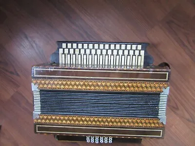 Antique Vintage Rare Piotr Stamirowski Accordion Accordian - NEEDS WORK • $750