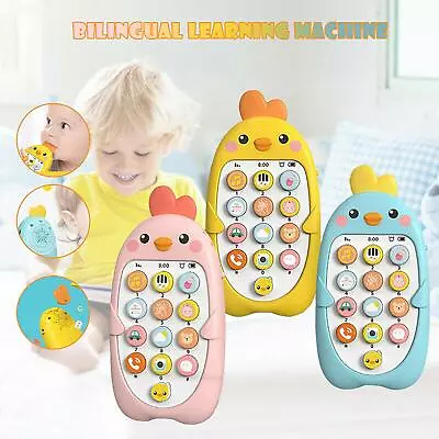 Baby Cell Phone Toy 6 -12 Months Pretend Phones Toys Musical Toy For Gif • £6.45