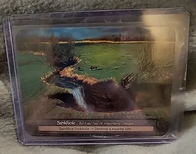 Sorcery  Contested Realm Alpha Elite - Non Foil N/M - Sinkhole • $17
