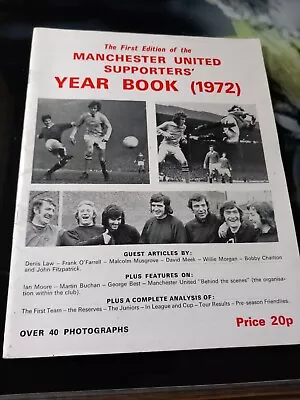 Manchester United 1972 Supporters Year Book • £1.99