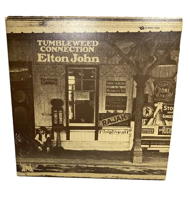 Elton John Tumbleweed Connection UNI Vinyl LP 1970 W/ Booklet • $19.97