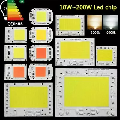 200W LED Chip COB 20W 30W 50W 100W Cool/Warm White 110V 220V Spectrum Light • $18.03