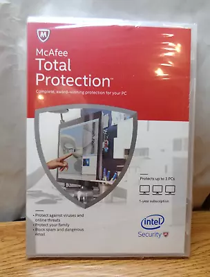 McAfee Total Protection 2015 | 3 Devices  • $14