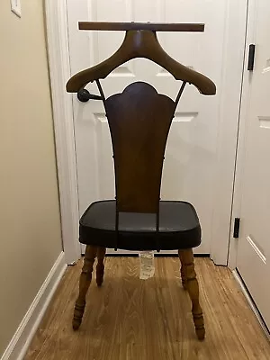 Vintage Modern Babcock Phillips Gentleman Valet Butler Chair • $199.99