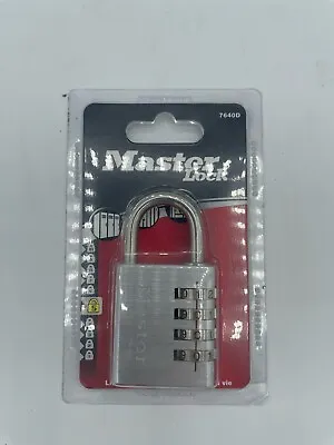 Master Lock 7640D Combination Padlock • £5.99
