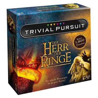 Lord Of The Rings Trivial Pursuit Collector's Edition GER - BOX DAMAGED • £12.99