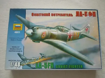 £2.99 • Buy Zvezda : 1/48 : LA-5FN Soviet Fighter : Part Started