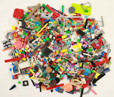 Bulk LEGO LOT Box Of Bricks Random Parts Pieces Accessories 4.5 Pound Mixed • $39.97
